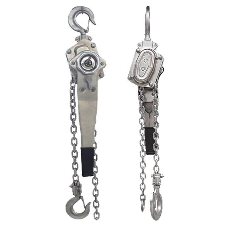 stainless steel lever chain hoist