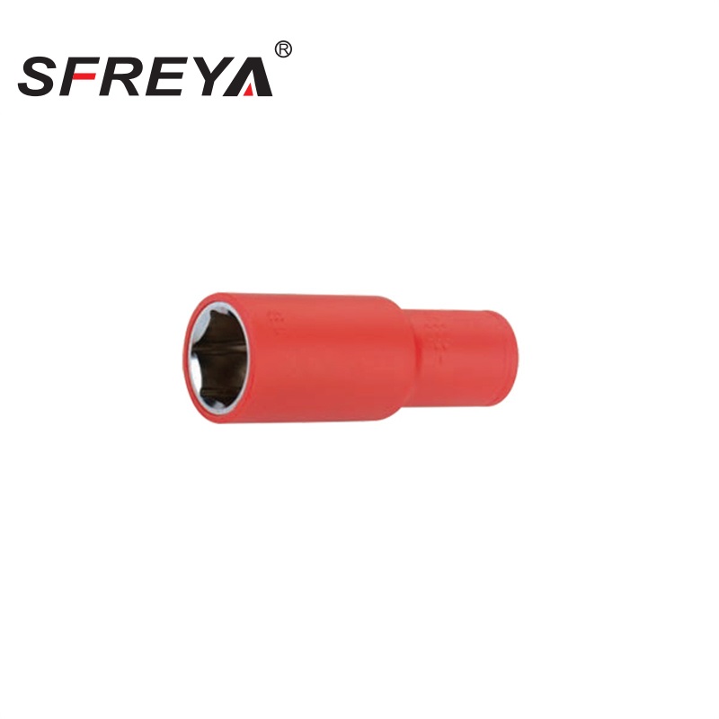 VDE 1000V Insulated Deep Sockets (3/8" Drive)