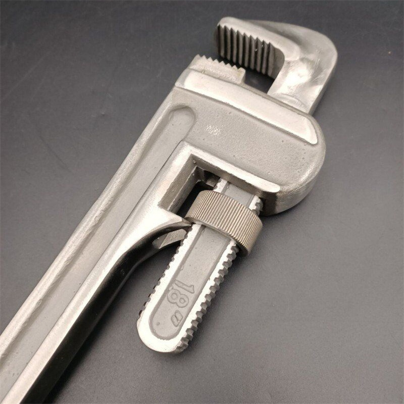 stainless pipe wrench